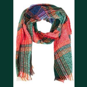 Fall/Winter Plaid Oblong Fashion Scarf